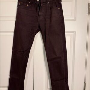 Burgundy AG Jeans